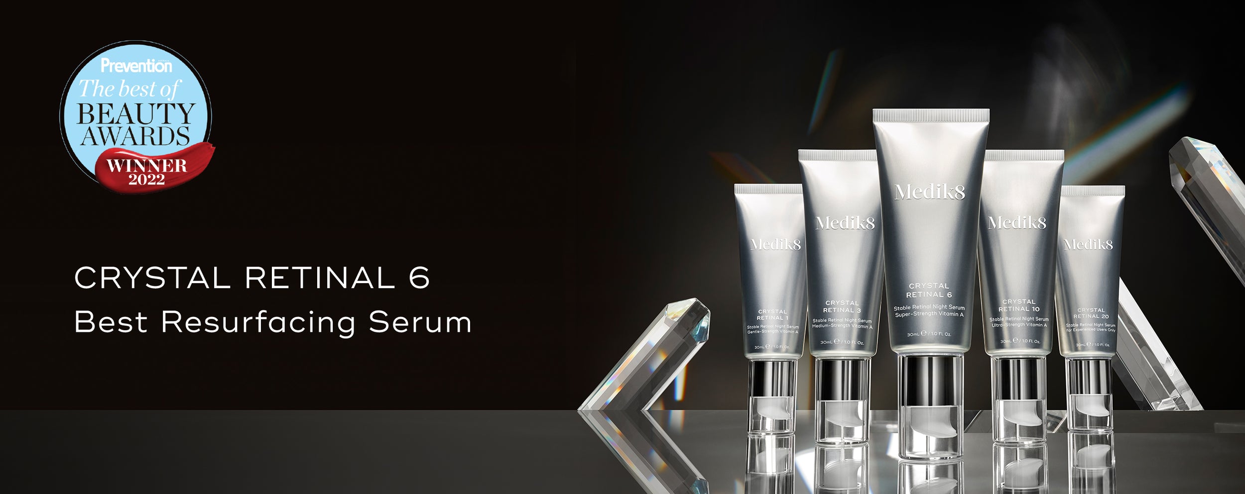 Prevention Best of Beauty Award Winner 2022 – Best Resurfacing Retinol Serum