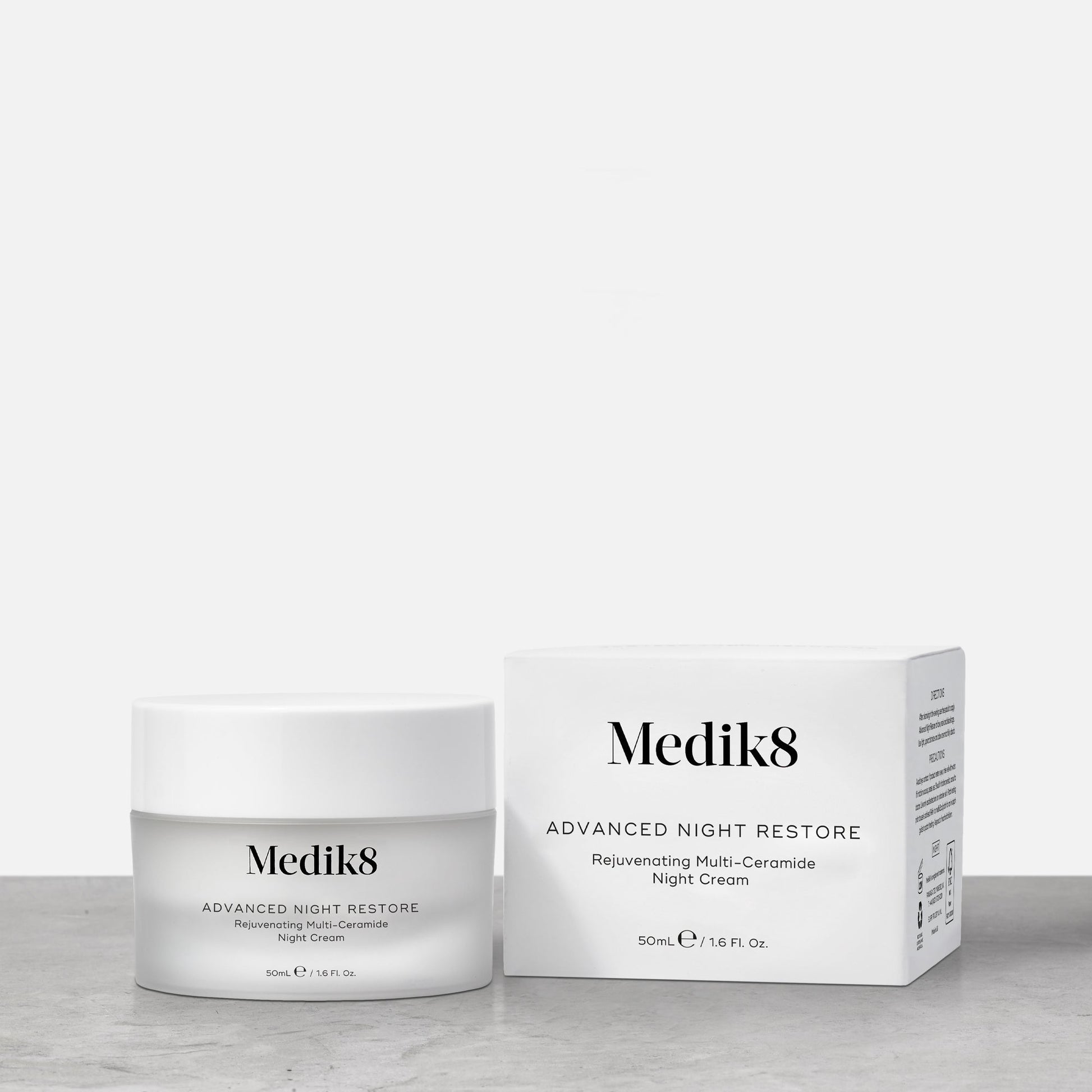 Advanced Night Restore™ by Medik8.  A Rejuvenating Multi-Ceramide Night Cream.